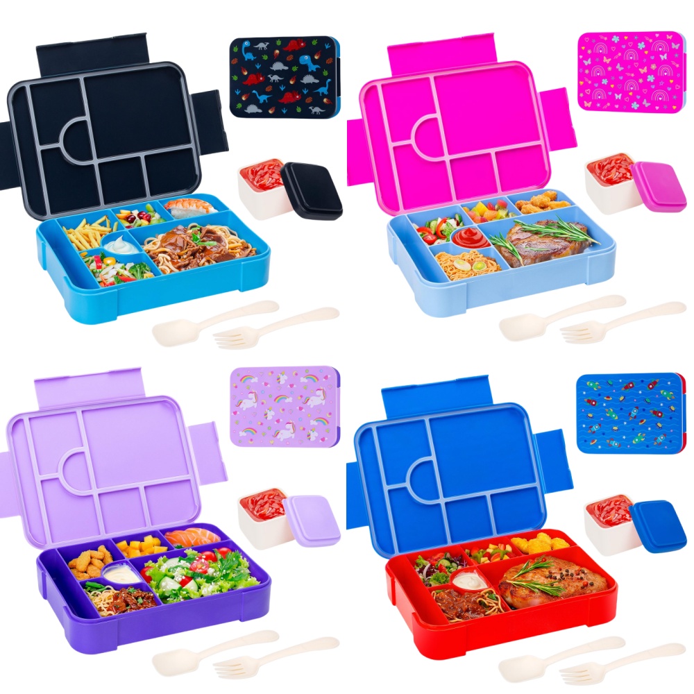 Food Storage Hot - Lancheira Infantil com Padrão Adorável, Portátil,