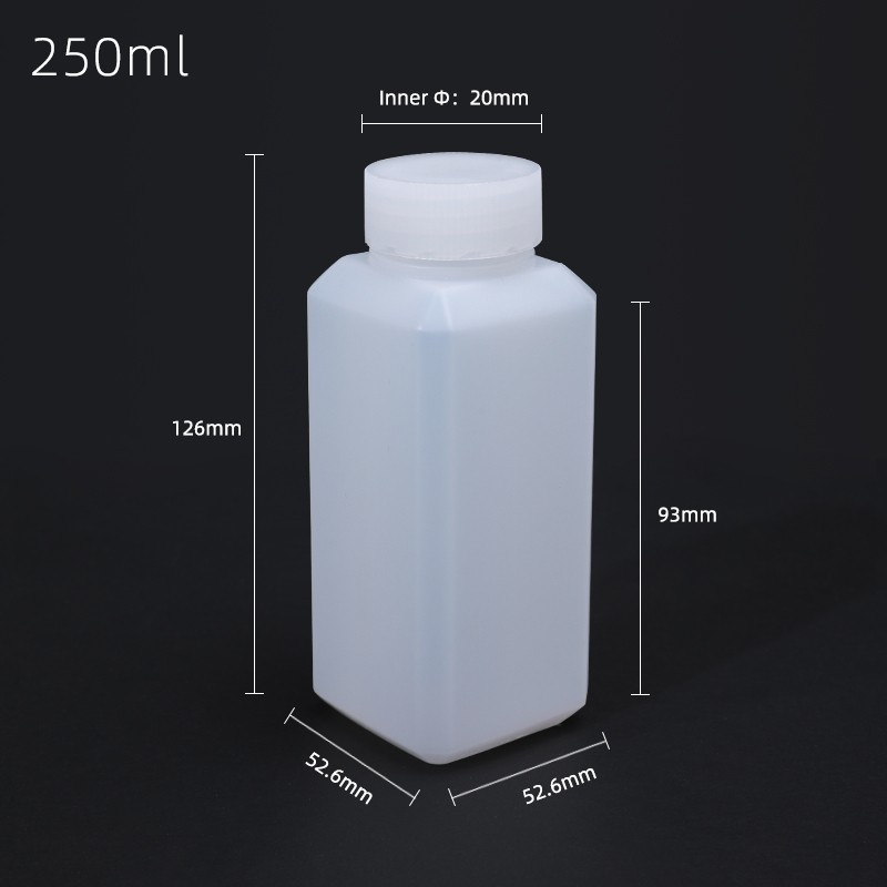 Food Storage Drums - 10 peças de 250ml garrafa vazia