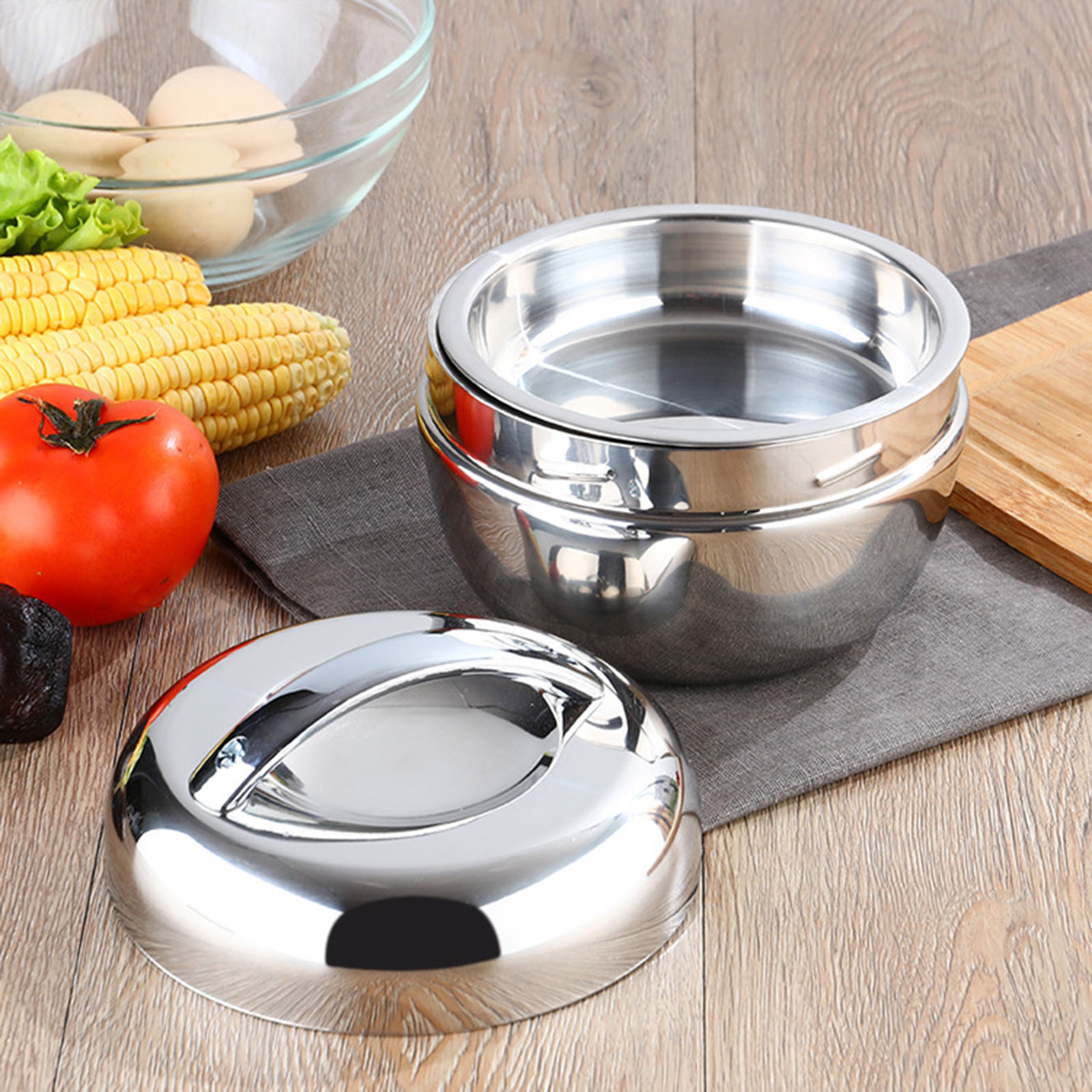 Garrafa térmica isolada de aço - Food Storage Hot avaliação e preço